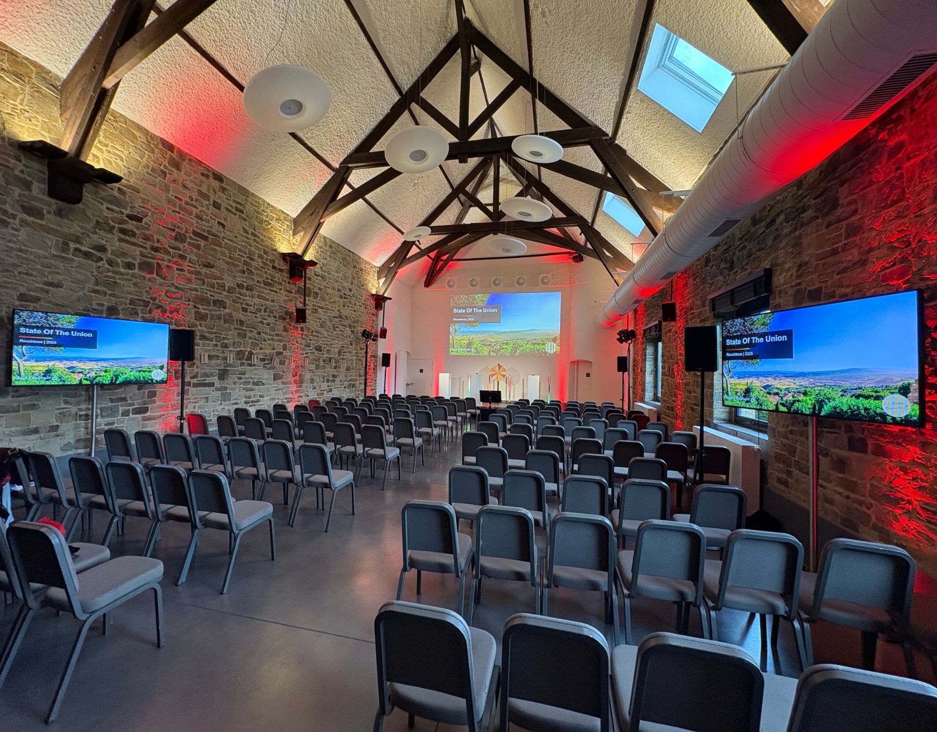 sonorisation et lumière événement corporate