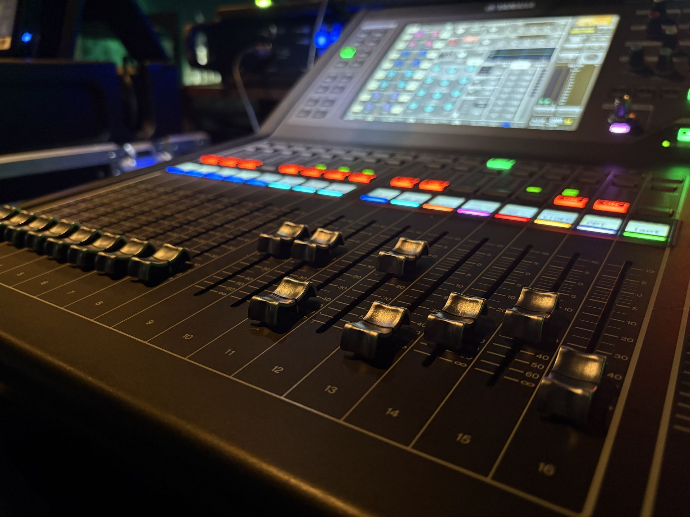 table de mixage audio